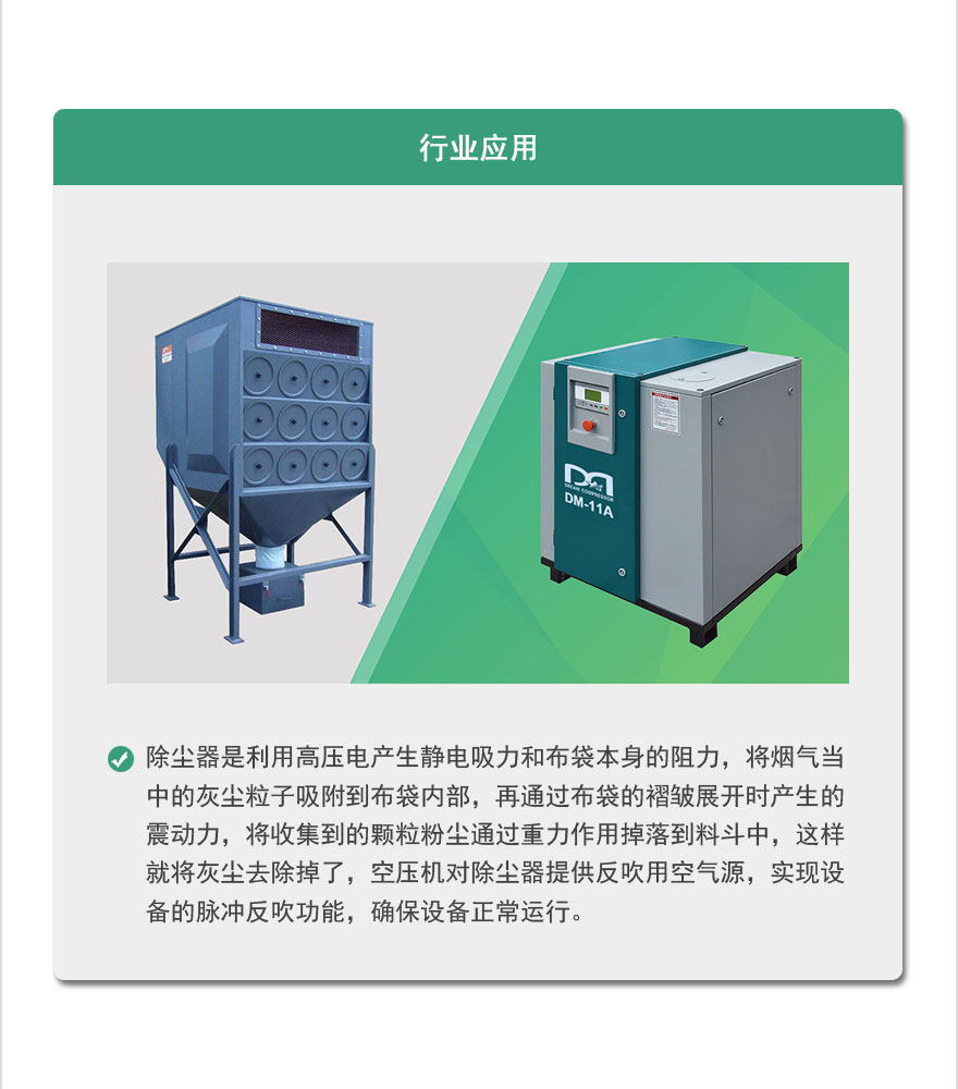 除尘设备配套——皮带传动空压机(图2)