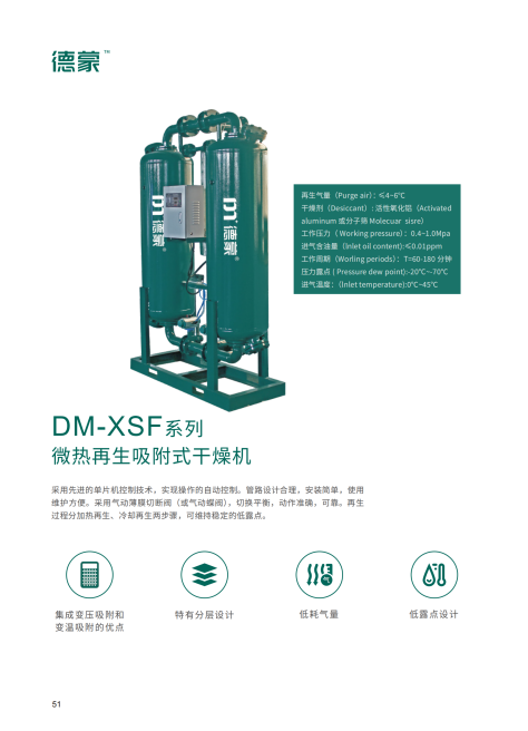 DM-XSF系列微热再生吸附式干燥机(图1)